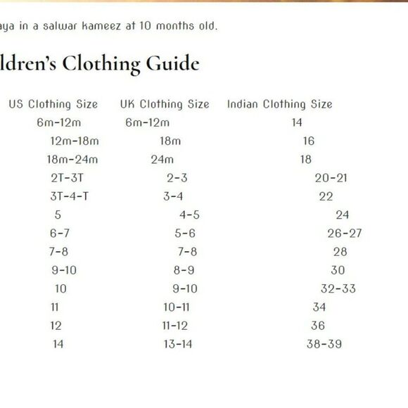 Girls Embellished 3pc Salwar Suit Set Chinon Georgette Kurta Indian Festive Wear - Picture 16 of 16